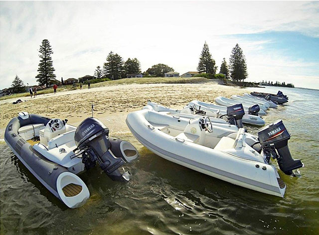 Small rib boat