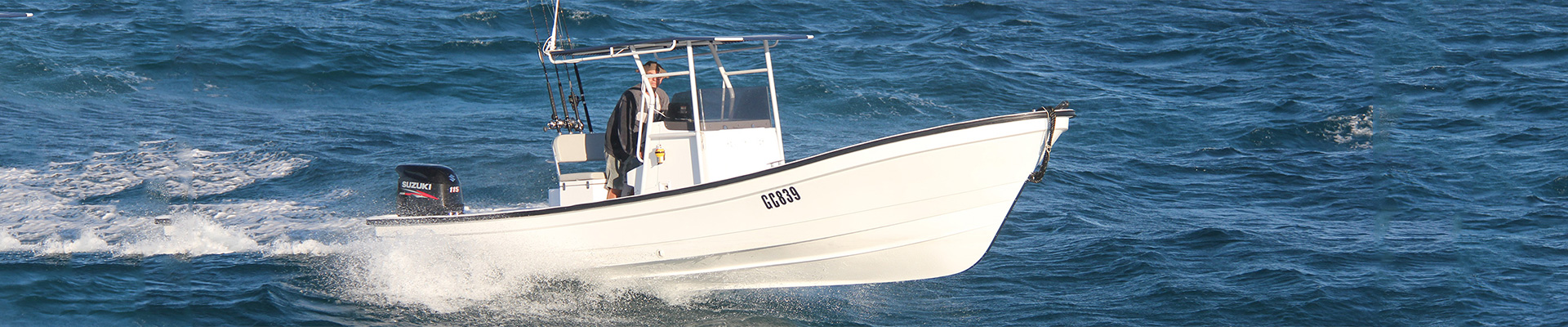 Bateau de pêche panga de 25 pieds