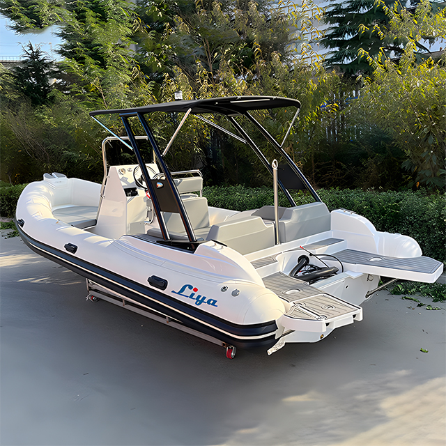 Liya RIB Boat 22 Feet Rigid Inflatable Boat 6.6 Meter Liya RIB Boat 22 Feet Rigid Inflatable Boat 6.6 Meter