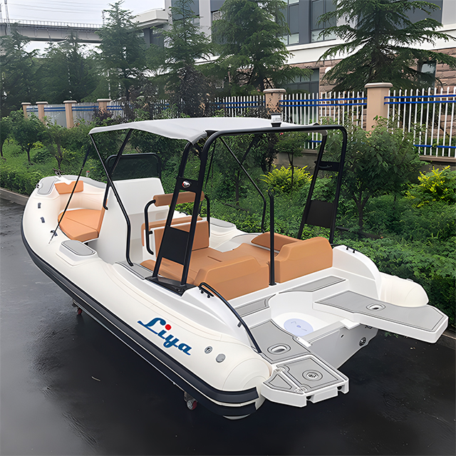 Liya RIB Boat 22 Feet Rigid Inflatable Boat 6.6 Meter Liya RIB Boat 22 Feet Rigid Inflatable Boat 6.6 Meter