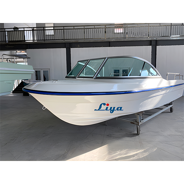 Liya 19.8Feet/6M single hull fiberglass boat for 8people