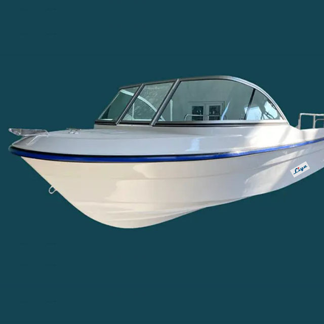 Liya 19.8Feet/6M double hulls fiberglass boat for 8people