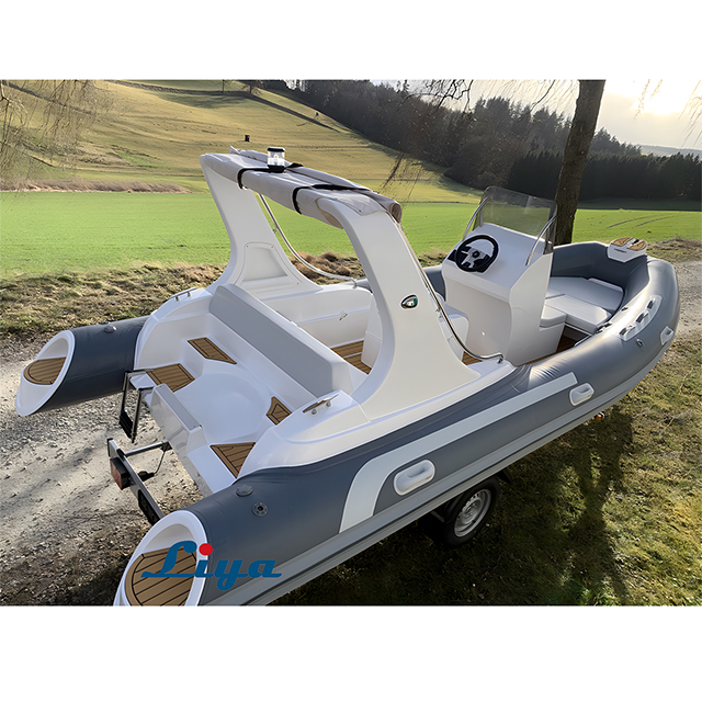 Liya 17 Feet Rigid Rib Boat 5.2 Meter Rib Boat With Motor Liya 17 Feet Rigid Rib Boat 5.2 Meter Rib Boat With Motor