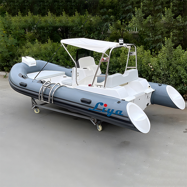 Liya 14 Feet Small Rigid Inflatable Boat 4.3 Meter Rib Boat Liya 14 Feet Small Rigid Inflatable Boat 4.3 Meter Rib Boat