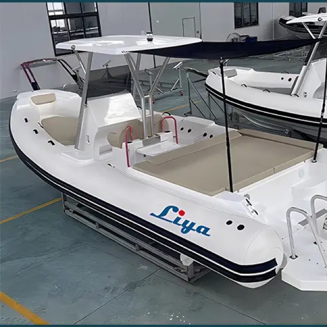  Liya RHIB Boat 25 Feet Luxury Rigid Inflatable Boat 7.5 Meter 