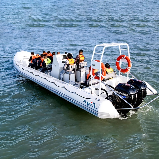  Liya Patrol Boat Aluminum hull Rib Boat 9-10 Meter 