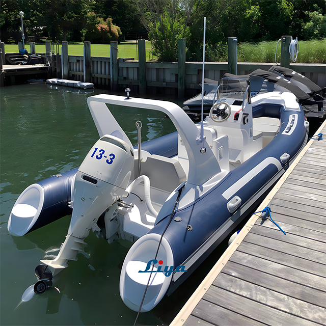 Liya 17 Feet Rigid Rib Boat 5.2 Meter Rib Boat With Motor Liya 17 Feet Rigid Rib Boat 5.2 Meter Rib Boat With Motor