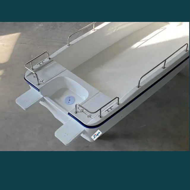 Liya 19.8Feet/6M double hulls fiberglass boat for 8people