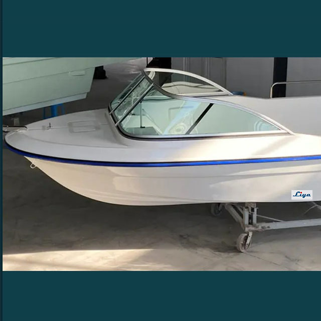 Liya 19.8Feet/6M double hulls fiberglass boat for 8people
